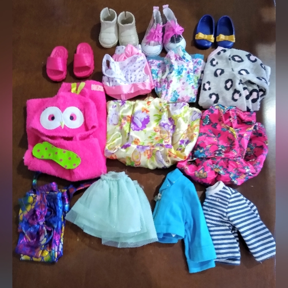 Our generation lot of clothes & shoes